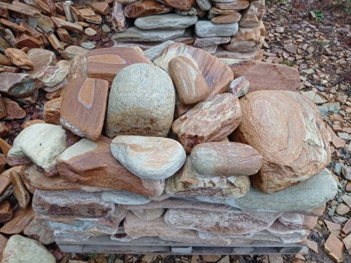 Златолит жёлтый, жёлто-зелёный глыбки и валуны для ланшафтного дизайна купить в Тюмени