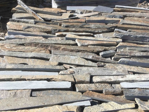 Горбушка златолит мультиколор для облицовки купить в Тюмени