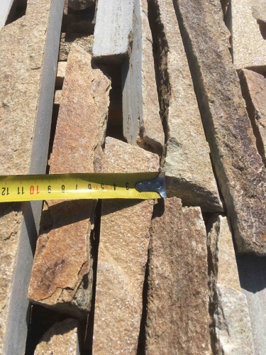 Горбушка златолит золотистый для облицовки купить в Тюмени