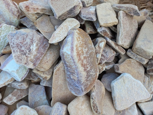 Златолит жёлтый, жёлто-зелёный глыбки и валуны для ланшафтного дизайна купить в Тюмени